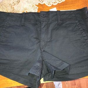 American Eagle Khaki Shortie Short